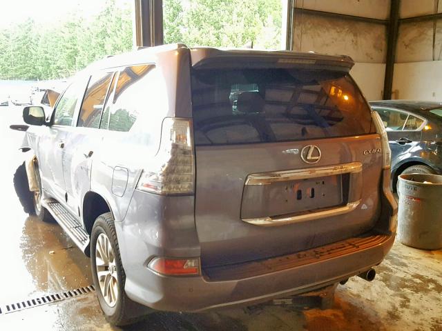 JTJBM7FXXG5132588 - 2016 LEXUS GX GRAY photo 3