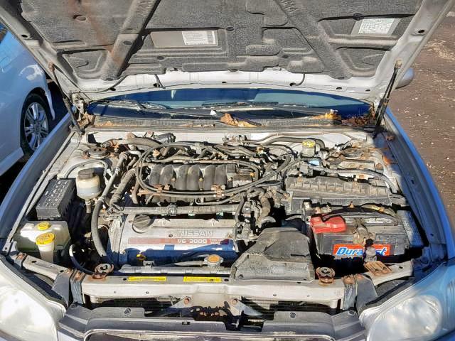 JN1CA31D2YT558989 - 2000 NISSAN MAXIMA GLE SILVER photo 7