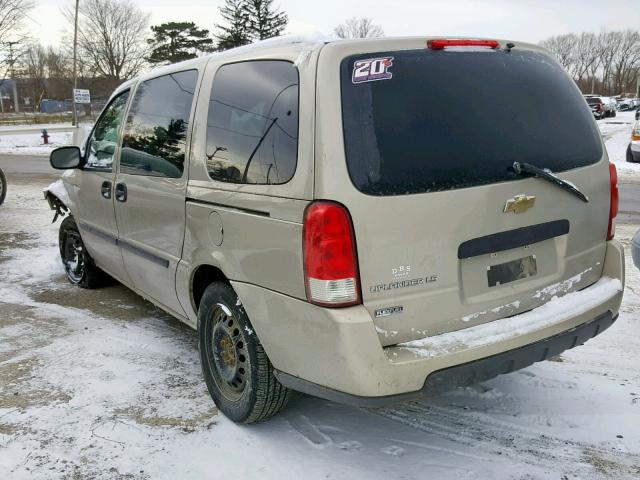1GNDV23W68D144663 - 2008 CHEVROLET UPLANDER L Qəhvəyi foto 3