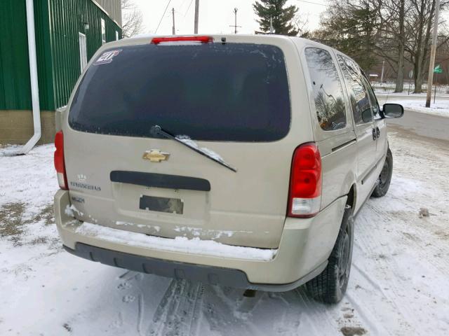 1GNDV23W68D144663 - 2008 CHEVROLET UPLANDER L Qəhvəyi foto 4