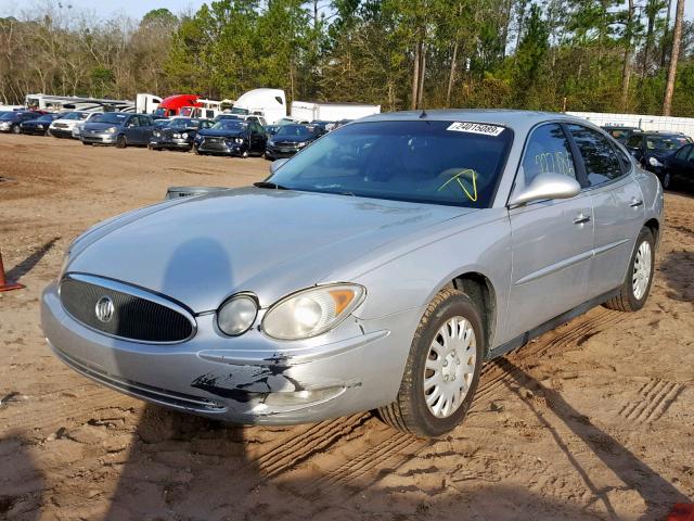 2G4WC532551246710 - 2005 BUICK LACROSSE C SILVER photo 2