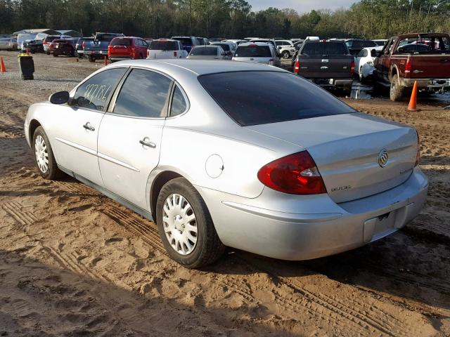 2G4WC532551246710 - 2005 BUICK LACROSSE C SILVER photo 3