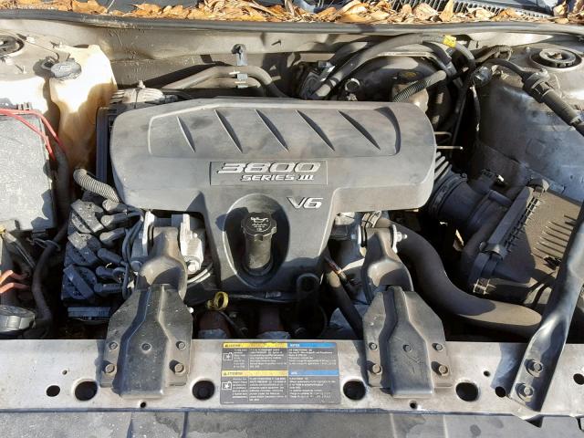 2G4WC532551246710 - 2005 BUICK LACROSSE C SILVER photo 7