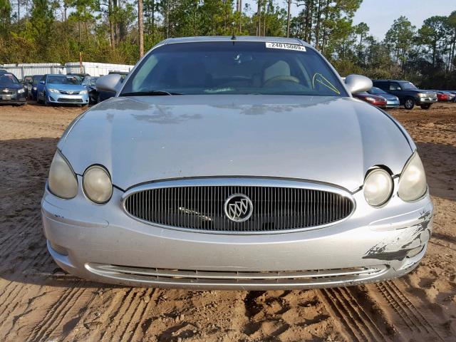 2G4WC532551246710 - 2005 BUICK LACROSSE C SILVER photo 9