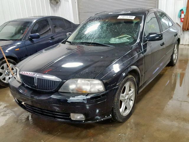 1LNHM87A7YY859549 - 2000 LINCOLN LS BLACK photo 2