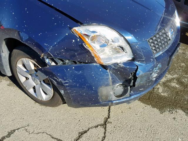 3N1AB61E07L611741 - 2007 NISSAN SENTRA 2.0 BLUE photo 9