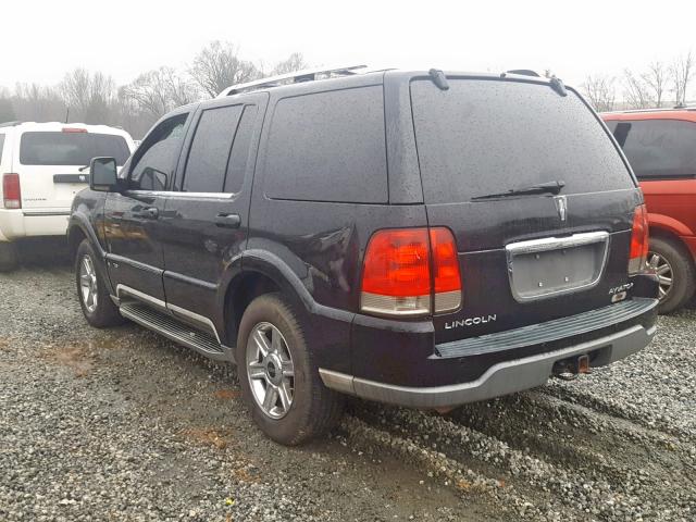 5LMEU88H05ZJ06933 - 2005 LINCOLN AVIATOR 黑色 照片 3