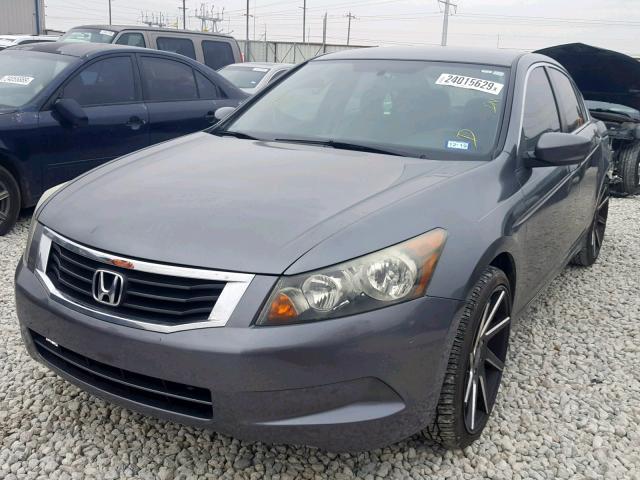 1HGCP2F34AA021940 - 2010 HONDA ACCORD LX GRAY photo 2