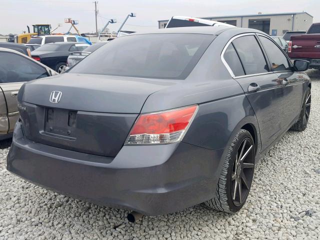 1HGCP2F34AA021940 - 2010 HONDA ACCORD LX GRAY photo 4