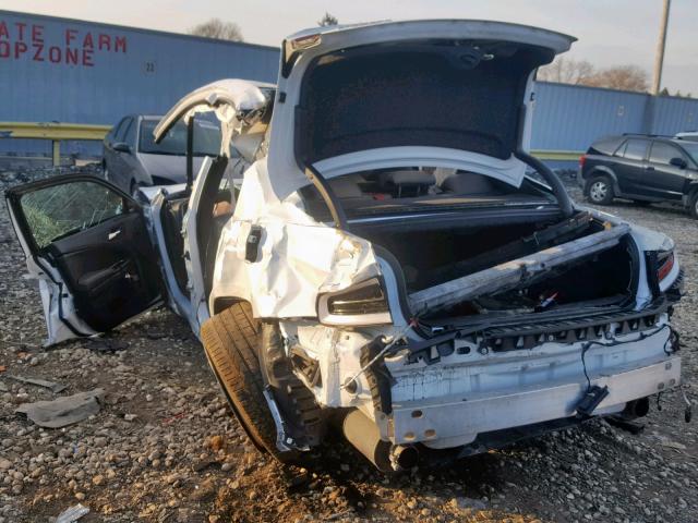 2C3CDXL97GH276285 - 2016 DODGE CHARGER SR WHITE photo 3