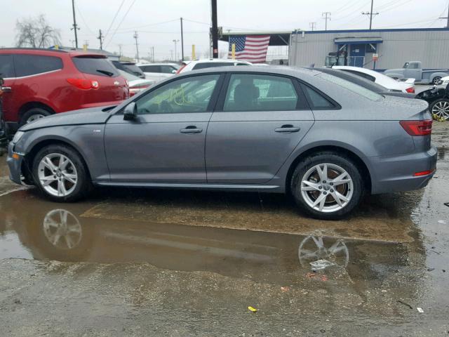 WAUKMAF42JN010530 - 2018 AUDI A4 ULTRA P GRAY photo 9