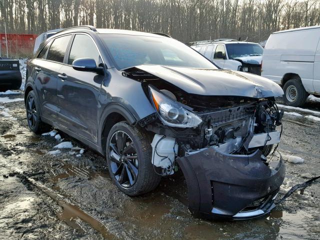 KNDCC3LC7J5141244 - 2018 KIA NIRO EX GRAY photo 1