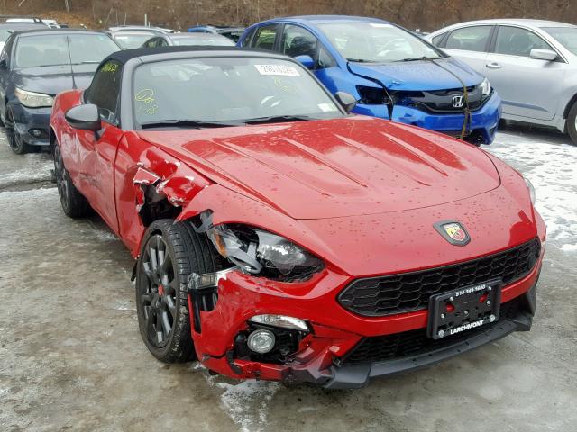 JC1NFAEK7H0125154 - 2017 FIAT 124 SPIDER RED photo 1