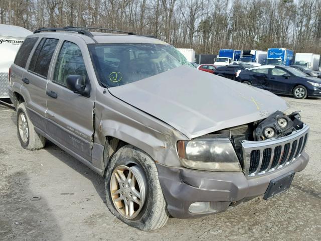 1J8GW48N13C514259 - 2003 JEEP GRAND CHER BEIGE photo 1