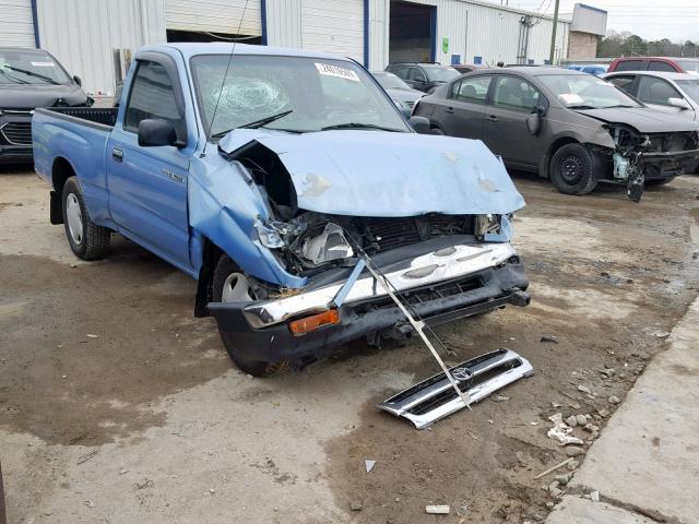 4TANL42N5WZ111446 - 1998 TOYOTA TACOMA BLUE photo 1