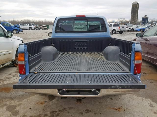 4TANL42N5WZ111446 - 1998 TOYOTA TACOMA BLUE photo 6