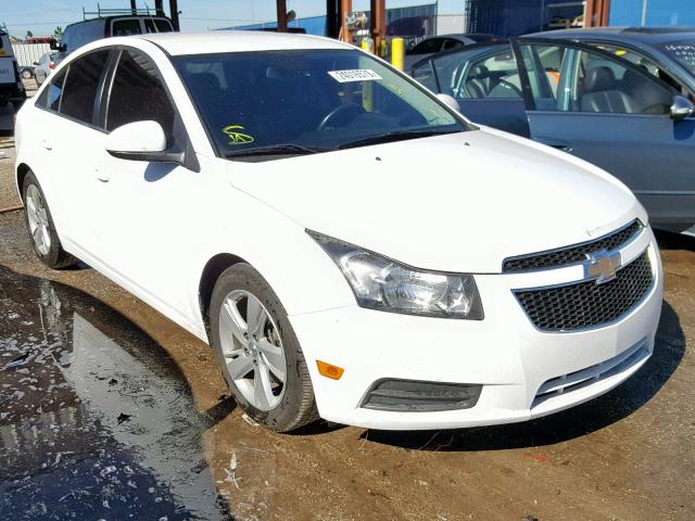 1G1P75SZ4E7440149 - 2014 CHEVROLET CRUZE WHITE photo 1