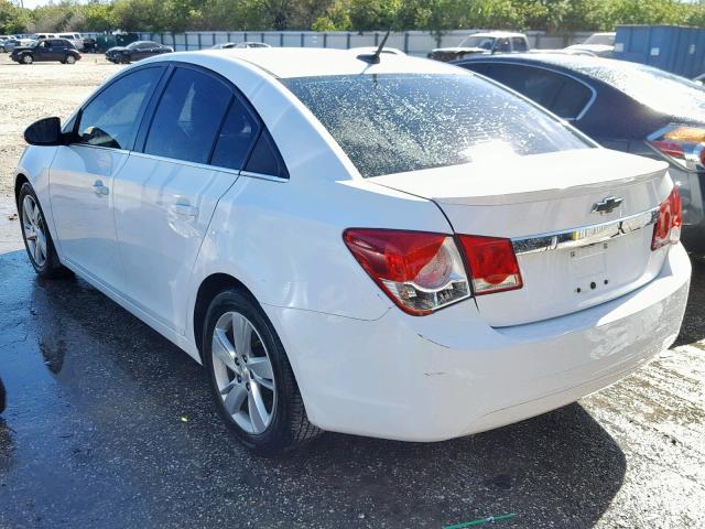 1G1P75SZ4E7440149 - 2014 CHEVROLET CRUZE WHITE photo 3