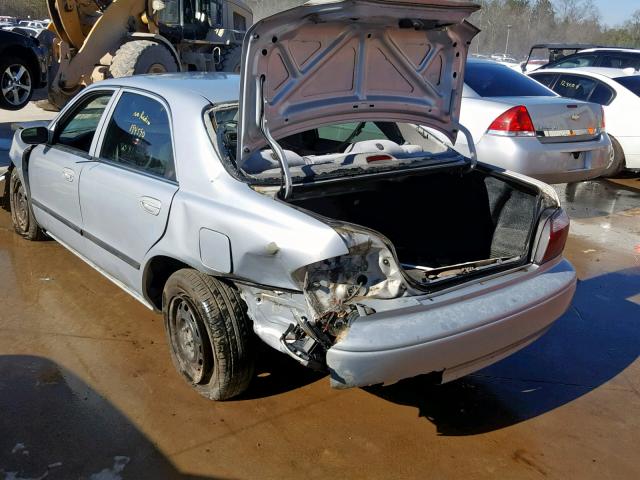 1YVGF22C415239498 - 2001 MAZDA 626 ES GRAY photo 3