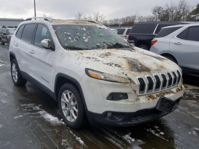 1C4PJLCB0EW244844 - 2014 JEEP CHEROKEE L WHITE photo 1