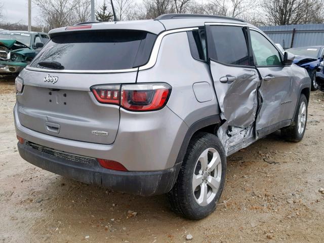 3C4NJCBB6JT356122 - 2018 JEEP COMPASS LA GRAY photo 4