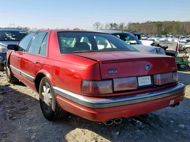 1G6KS52Y7TU835225 - 1996 CADILLAC SEVILLE SL RED photo 3