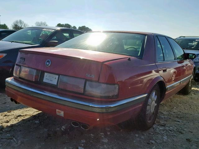 1G6KS52Y7TU835225 - 1996 CADILLAC SEVILLE SL RED photo 4