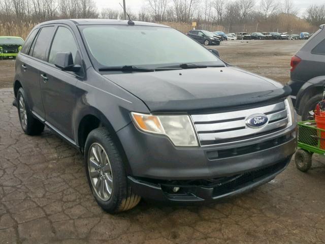 2FMDK39C07BB71443 - 2007 FORD EDGE SEL P BLACK photo 1