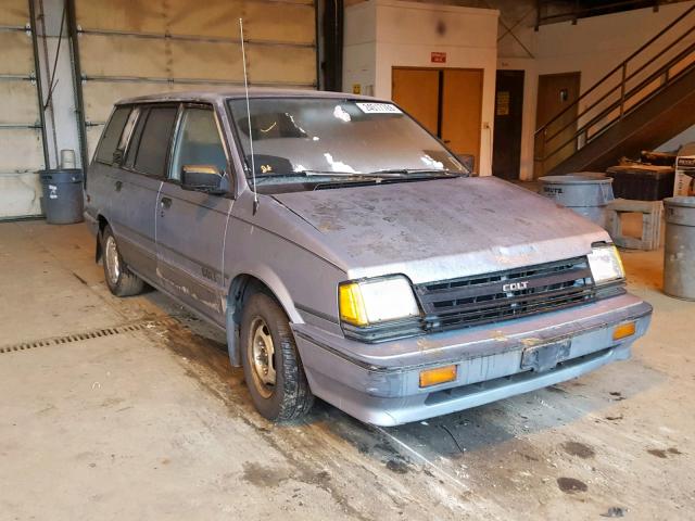 JB3BG39V7KZ018032 - 1989 DODGE COLT VISTA BLUE photo 1