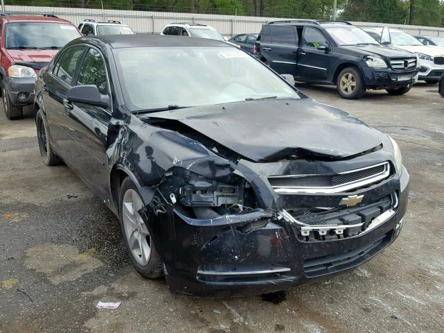 1G1ZG57K894272334 - 2009 CHEVROLET MALIBU LS BLACK photo 1