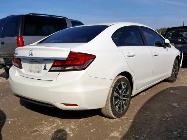 19XFB2F83EE016303 - 2014 HONDA CIVIC EX WHITE photo 4