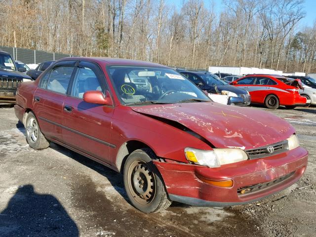 2T1BB02E4TC154152 - 1996 TOYOTA COROLLA DX RED photo 1