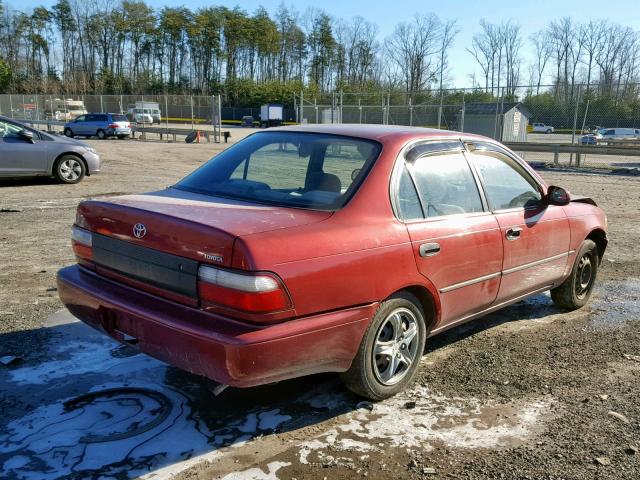 2T1BB02E4TC154152 - 1996 TOYOTA COROLLA DX RED photo 4