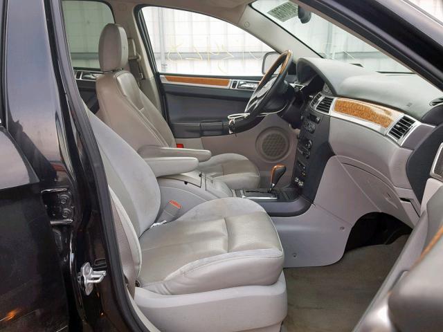 2A8GM78X98R109404 - 2008 CHRYSLER PACIFICA L შავი ფოტო 5