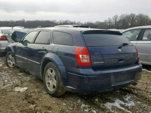 2D4FV47V76H436310 - 2006 DODGE MAGNUM SXT BLUE photo 3