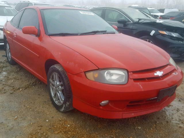 1G1JH12F937323892 - 2003 CHEVROLET CAVALIER L RED photo 1