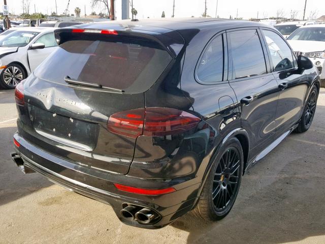 WP1AD2A22HLA80172 - 2017 PORSCHE CAYENNE GT BLACK photo 4