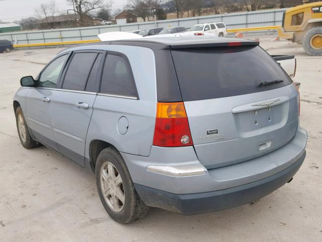 2C4GM68415R576626 - 2005 CHRYSLER PACIFICA T BLUE photo 3