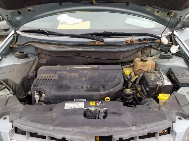 2C4GM68415R576626 - 2005 CHRYSLER PACIFICA T BLUE photo 7