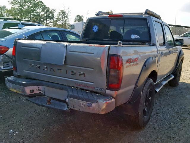 1N6ED27Y91C362102 - 2001 NISSAN FRONTIER C TAN photo 4