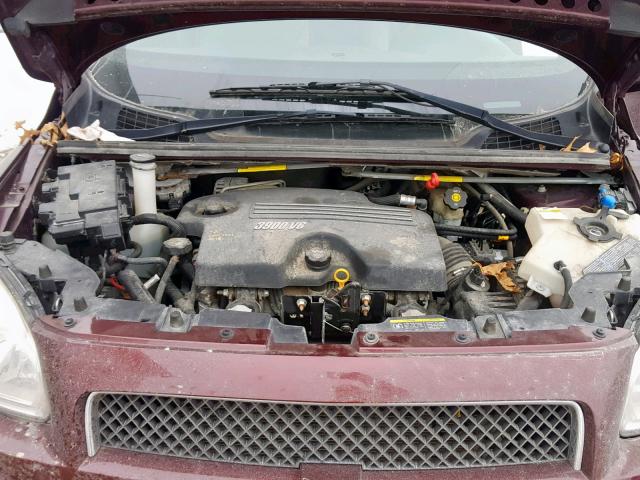 1GNDV23178D197375 - 2008 CHEVROLET UPLANDER L 勃艮第红 照片 7