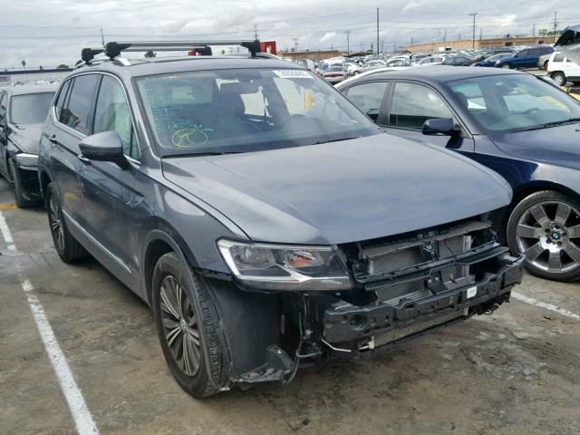 3VV3B7AX7JM023545 - 2018 VOLKSWAGEN TIGUAN SE BLUE photo 1