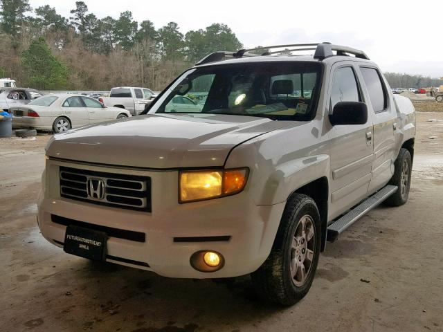 2HJYK165X6H512094 - 2006 HONDA RIDGELINE WHITE photo 2