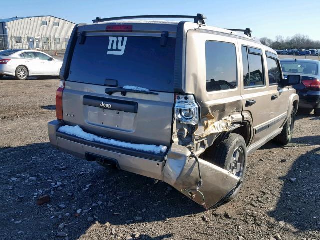 1J8HG48K16C174171 - 2006 JEEP COMMANDER 灰色 照片 4