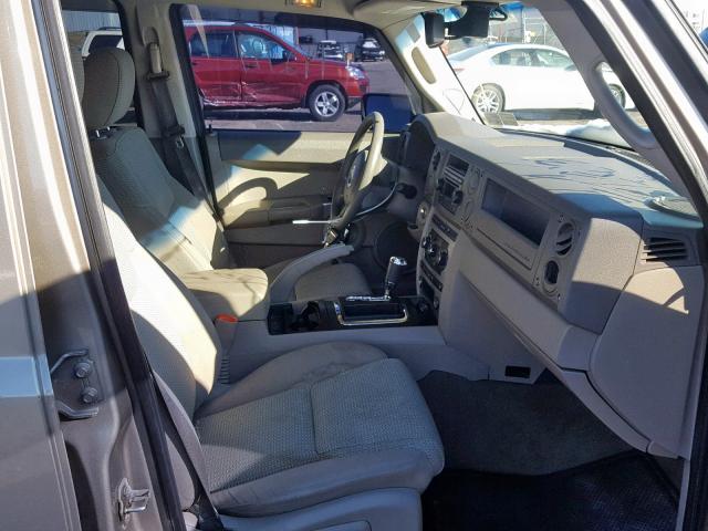 1J8HG48K16C174171 - 2006 JEEP COMMANDER 灰色 照片 5