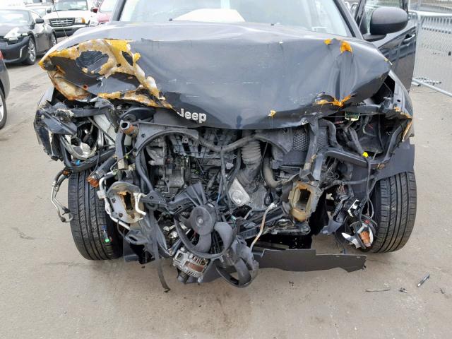 1J4NF1FB4BD201621 - 2011 JEEP COMPASS SP შავი ფოტო 7