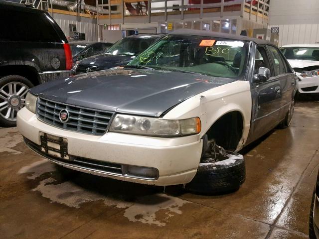 1G6KS54Y54U100662 - 2004 CADILLAC SEVILLE SL GRAY photo 2