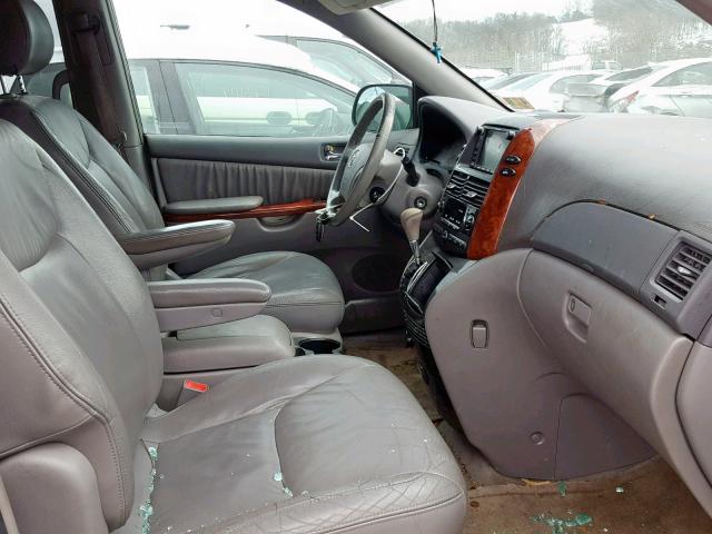 5TDZA22C34S057075 - 2004 TOYOTA SIENNA XLE GREEN photo 5