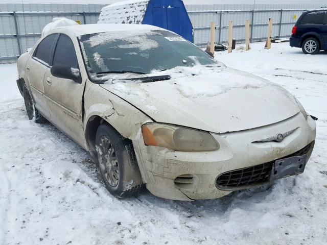 1C3EL46UX1N709266 - 2001 CHRYSLER SEBRING LX WHITE photo 1