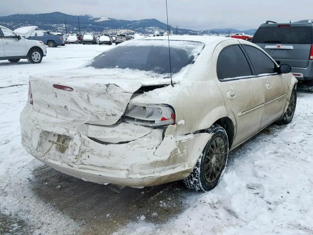 1C3EL46UX1N709266 - 2001 CHRYSLER SEBRING LX WHITE photo 4